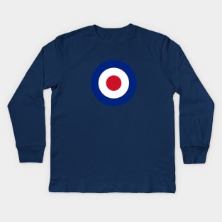 RAF - Royal Air Force roundels 1947 Kids Long Sleeve T-Shirt